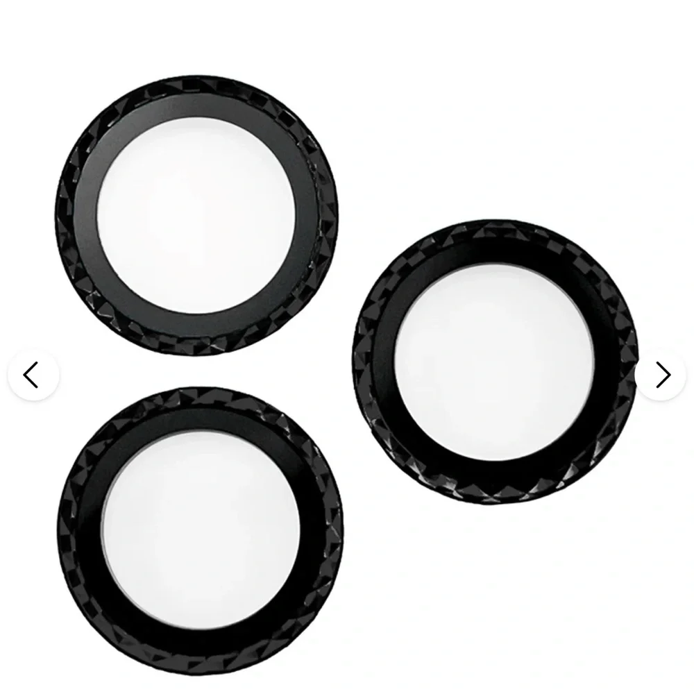Loopy cases Black Diamond cut camera lens protectortempered glass new in package